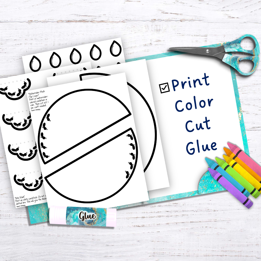 Watermelon Craft Fruit Craft Spring And Summer Craft Made By  Watermelon Craft Fruit Craft Spring And Summer Craft Made By