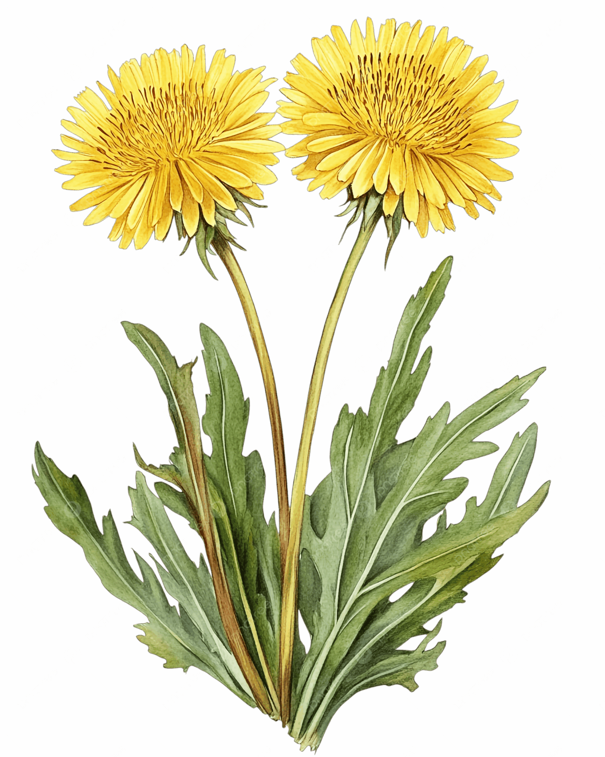 Yellow Dandelion Flower Botanical Illustration Dandelion Flower Botanical Illustration Yellow Flower Clipart PNG Transparent Image And Clipart For Free Download