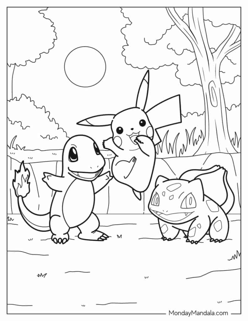 100 Pokemon Coloring Pages Free PDF Printables  100 Pokemon Coloring Pages Free PDF Printables