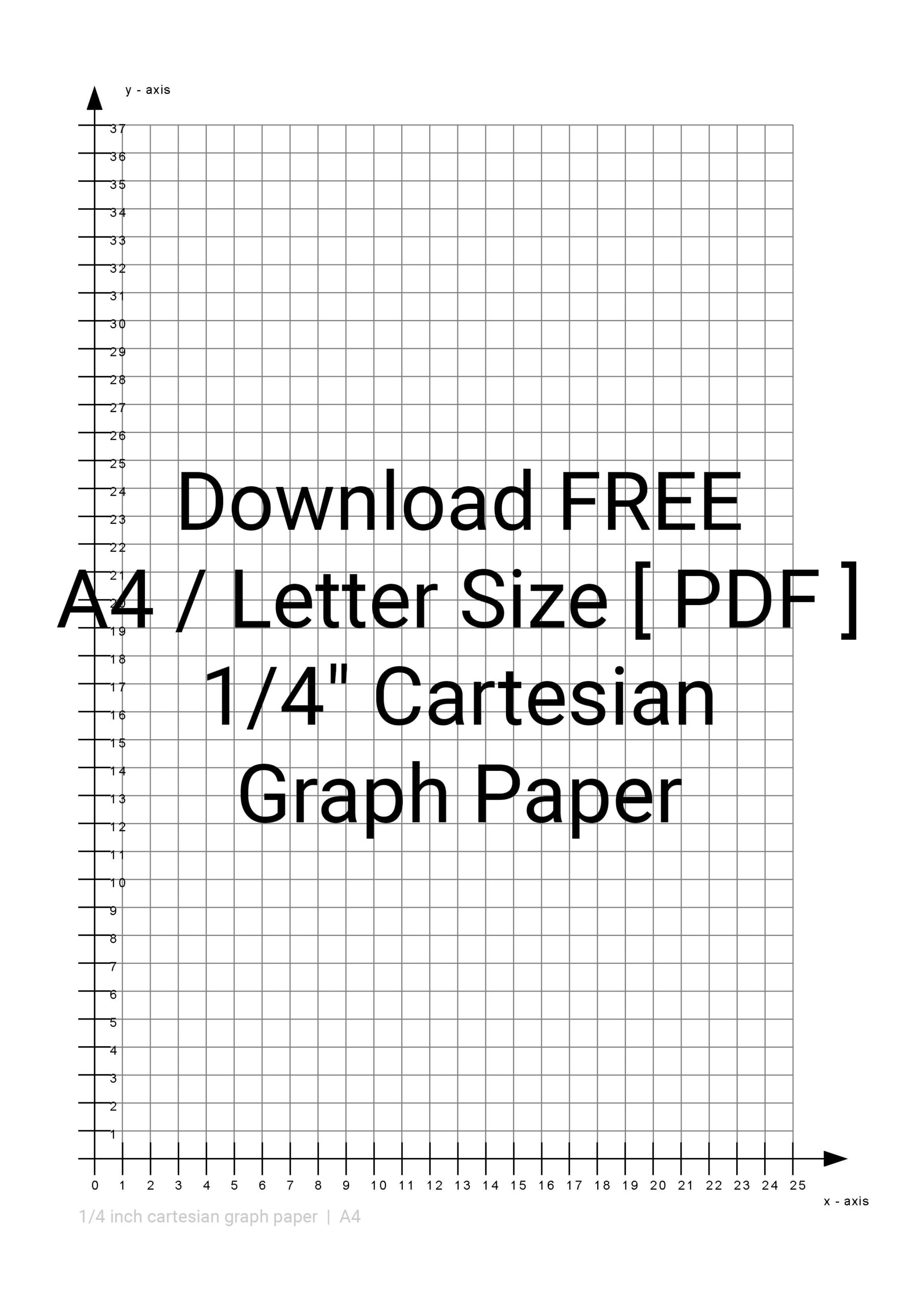 14 Free Printable Graph Paper Templates PDF  14 Free Printable Graph Paper Templates PDF