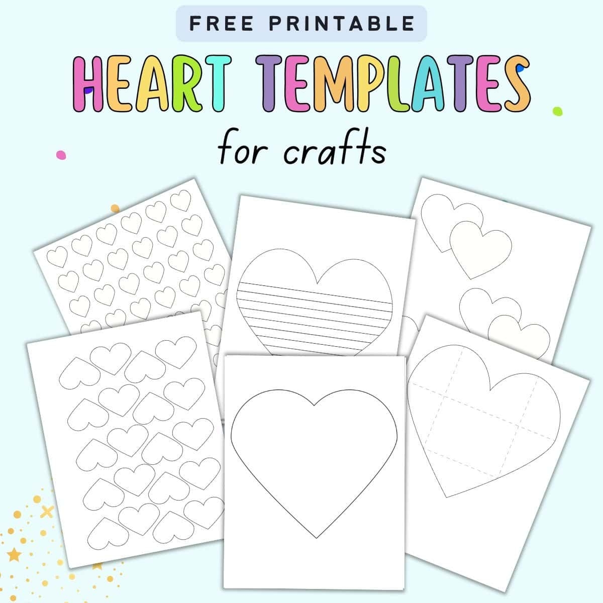 heart template printable heart template printable