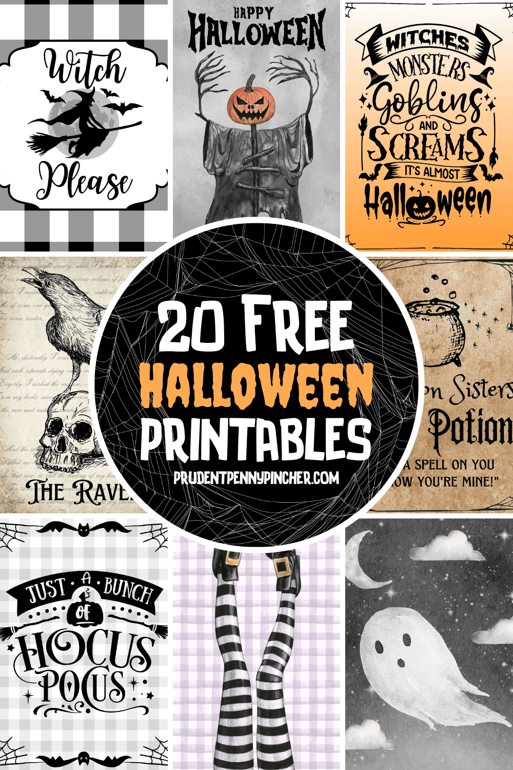 20 Free Printable Halloween Decorations Prudent Penny Pincher 20 Free Printable Halloween Decorations Prudent Penny Pincher