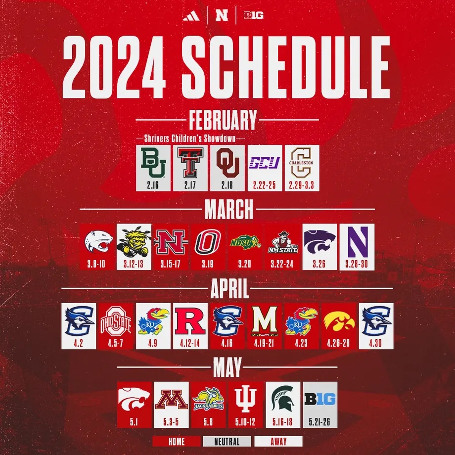 nebraska football schedule 2024 printable nebraska football schedule 2024 printable