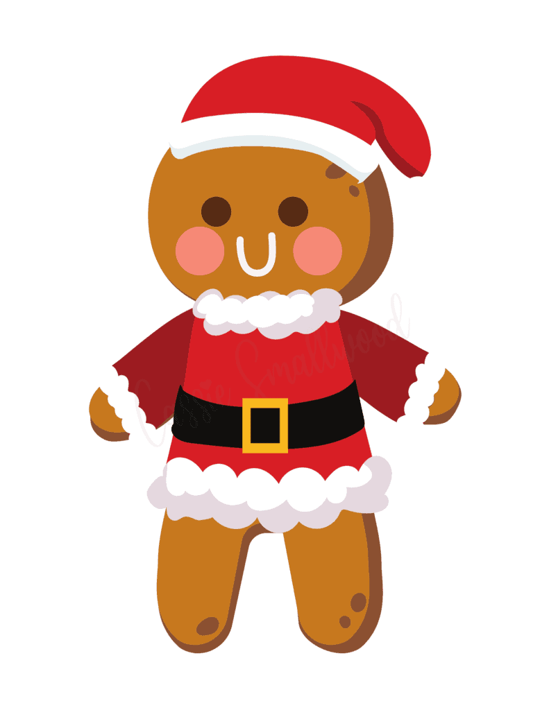 printable gingerbread man