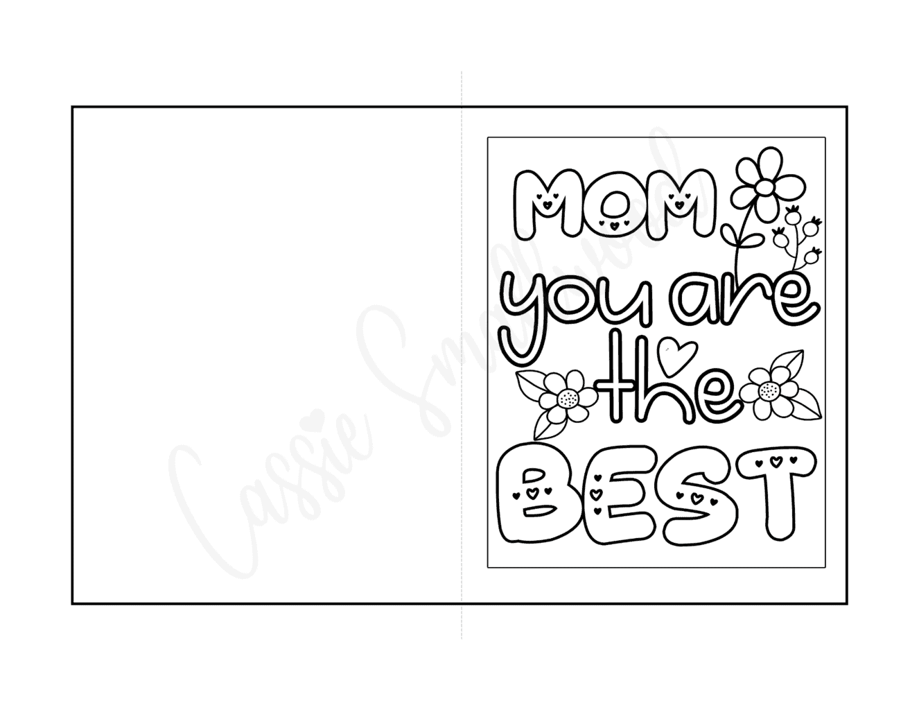 mother's day card printable mother's day card printable