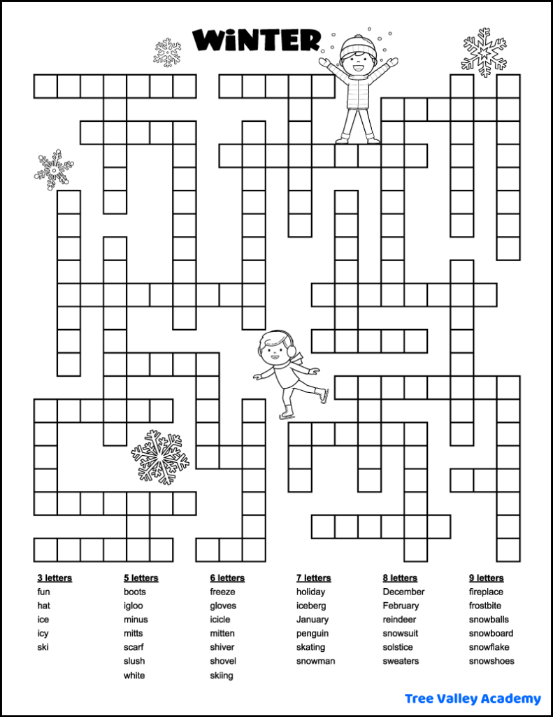 free printable word puzzles