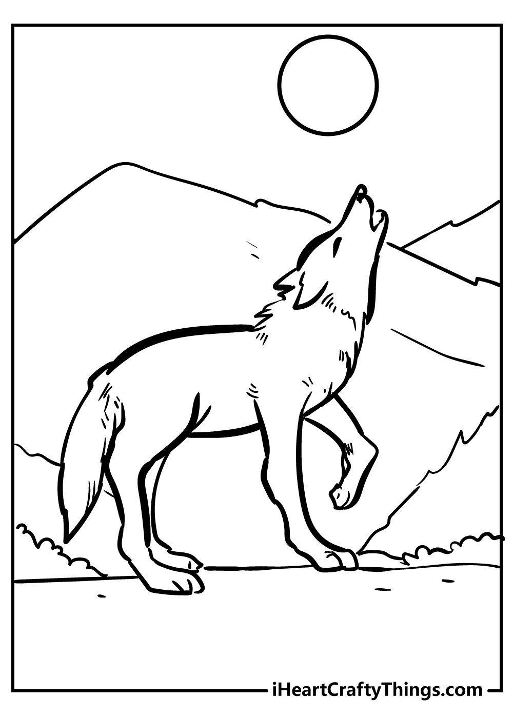 39 Wolf Coloring Pages 100 Free Printables  39 Wolf Coloring Pages 100 Free Printables