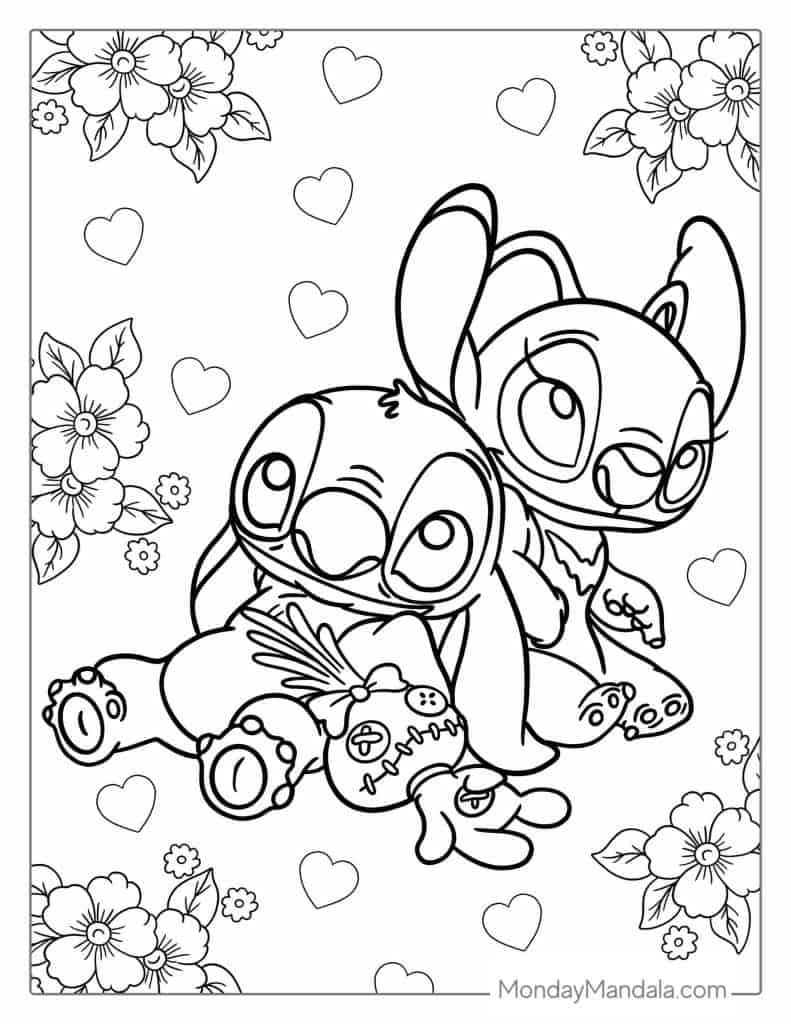 42 Lilo Stitch Coloring Pages Free PDF Printables  42 Lilo Stitch Coloring Pages Free PDF Printables