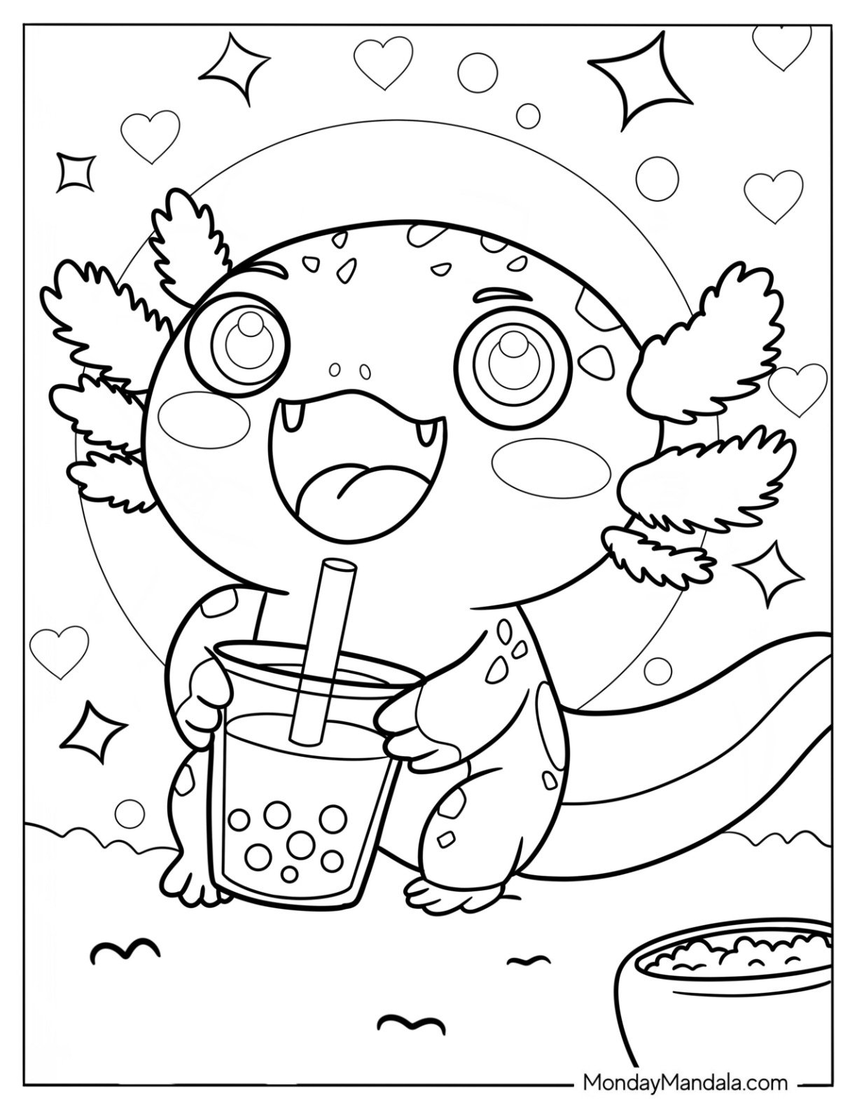50 Cute Coloring Pages Free PDF Printables  50 Cute Coloring Pages Free PDF Printables