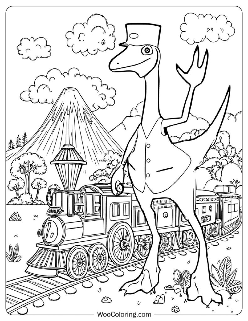 500 Dinosaur Coloring Pages Free PDF To Print Woo Coloring 500 Dinosaur Coloring Pages Free PDF To Print Woo Coloring