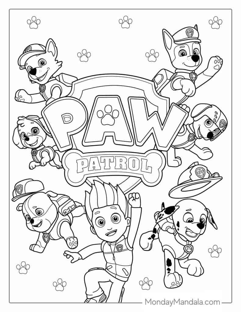 58 Paw Patrol Coloring Pages Free PDF Printables  58 Paw Patrol Coloring Pages Free PDF Printables