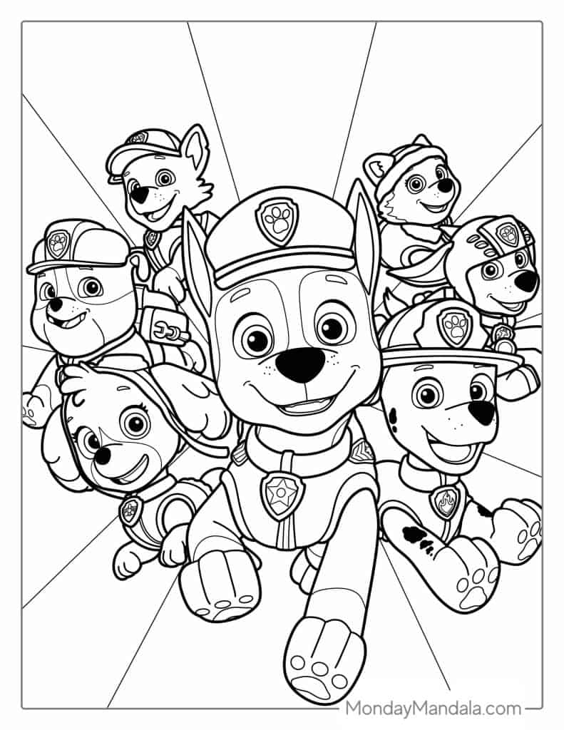 58 Paw Patrol Coloring Pages Free PDF Printables  58 Paw Patrol Coloring Pages Free PDF Printables