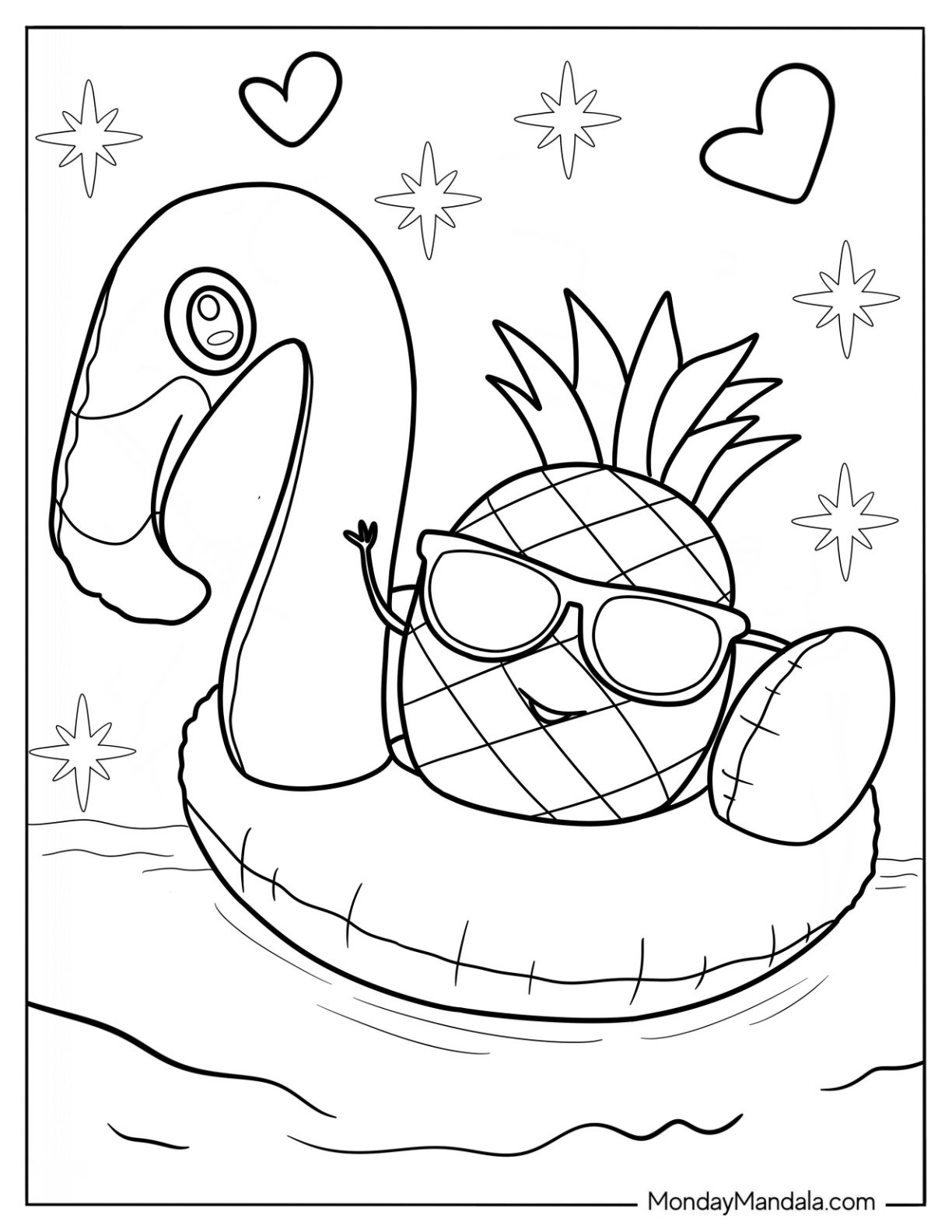 61 Summer Coloring Pages Free PDF Printables  61 Summer Coloring Pages Free PDF Printables