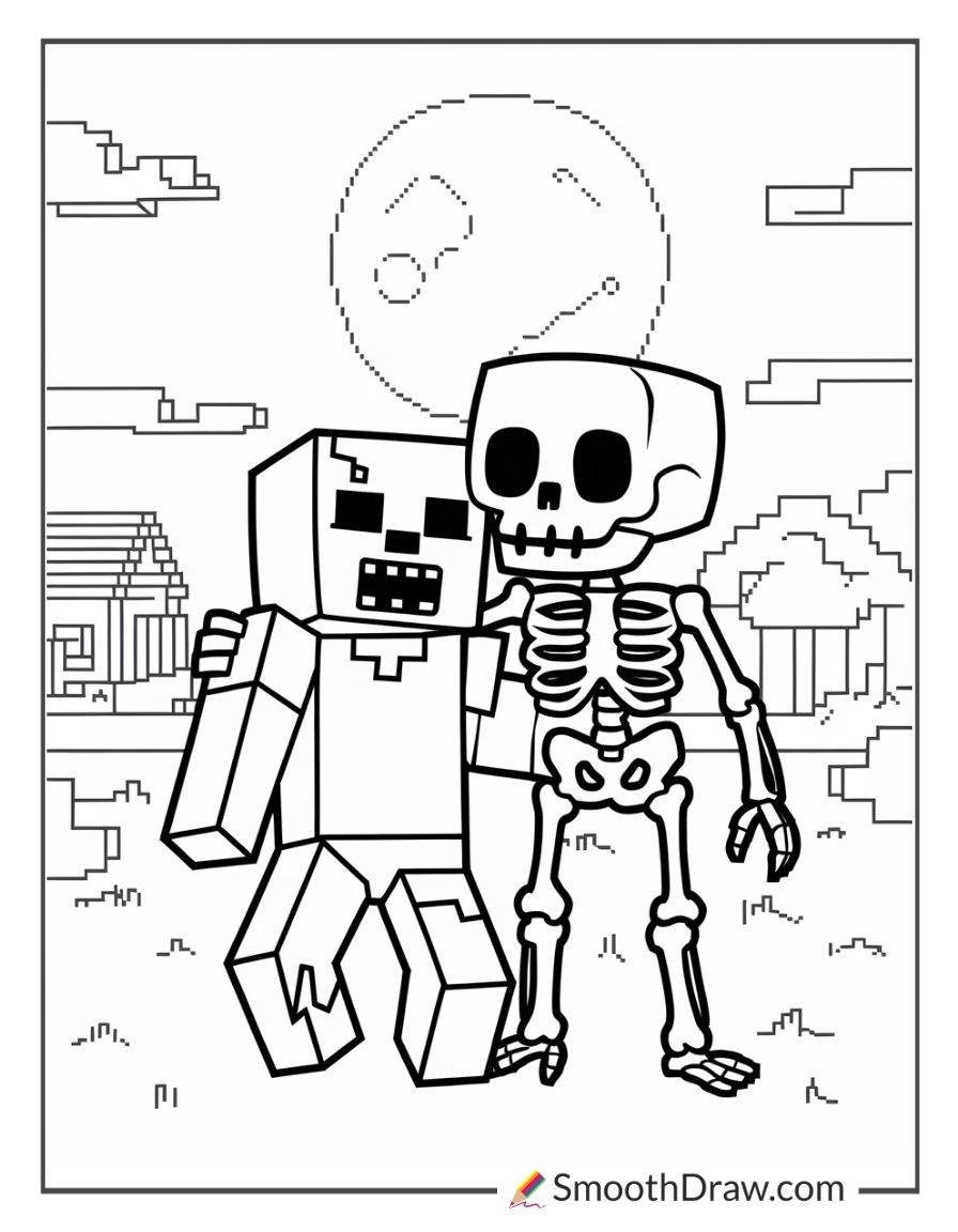 printable coloring minecraft printable coloring minecraft