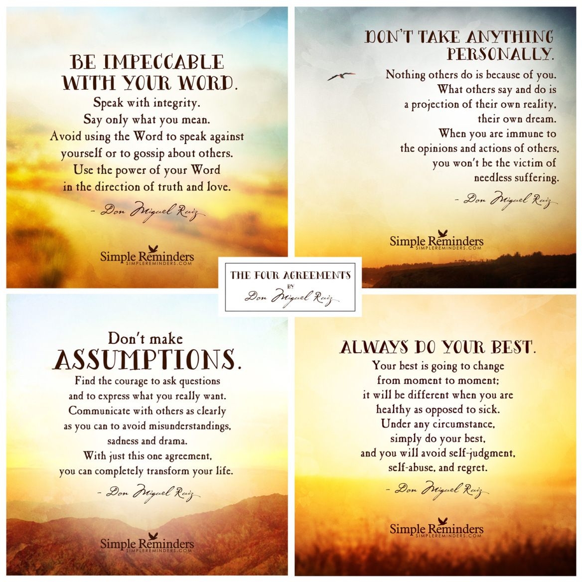 8 Four Agreement Ideas The Four Agreements Don Miguel Ruiz Agreement Quote