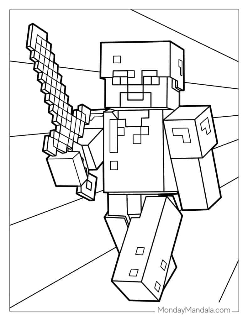 88 Minecraft Coloring Pages Free PDF Printables  88 Minecraft Coloring Pages Free PDF Printables