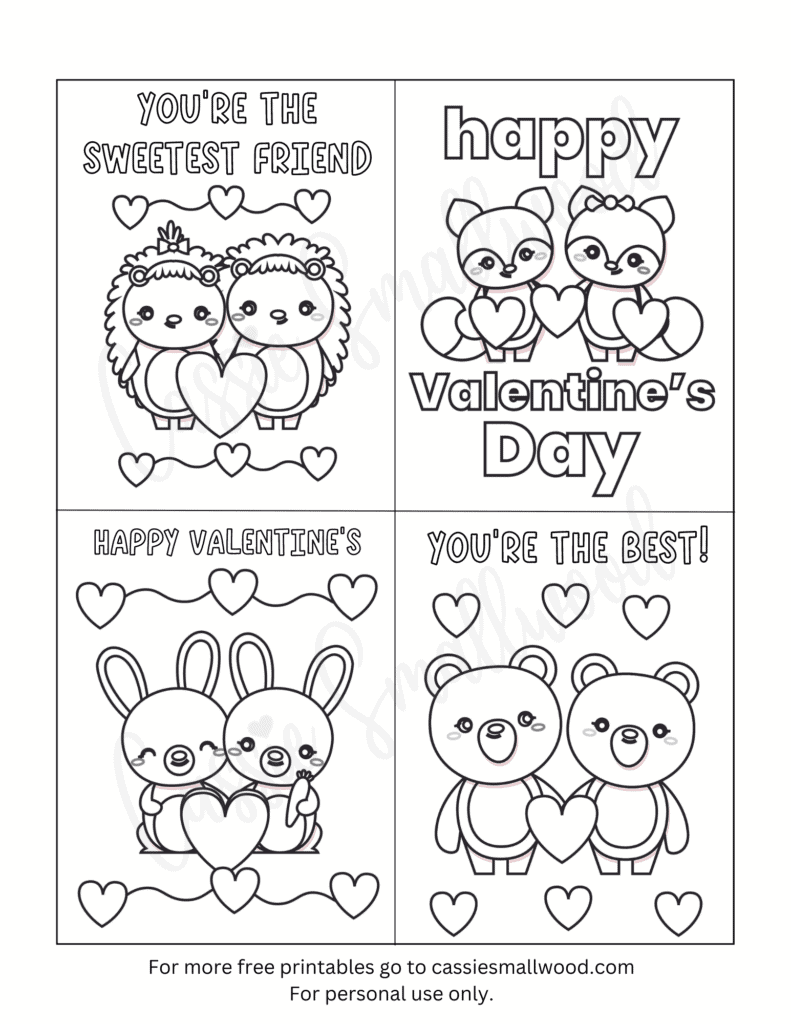93 CUTEST Printable Valentine s Day Cards To Color Cassie Smallwood 93 CUTEST Printable Valentine s Day Cards To Color Cassie Smallwood