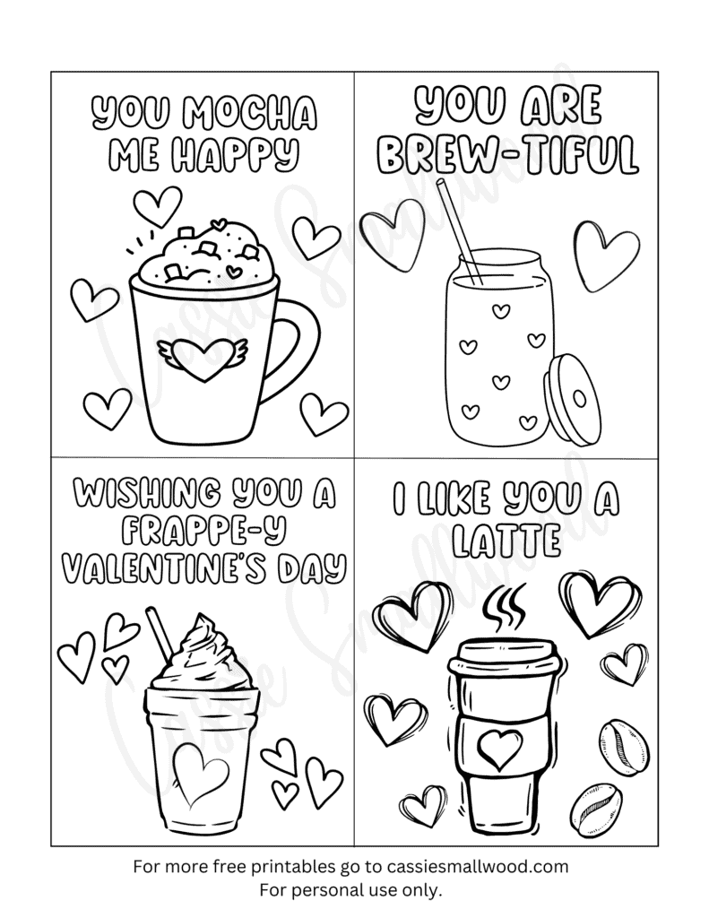 93 CUTEST Printable Valentine s Day Cards To Color Cassie Smallwood 93 CUTEST Printable Valentine s Day Cards To Color Cassie Smallwood