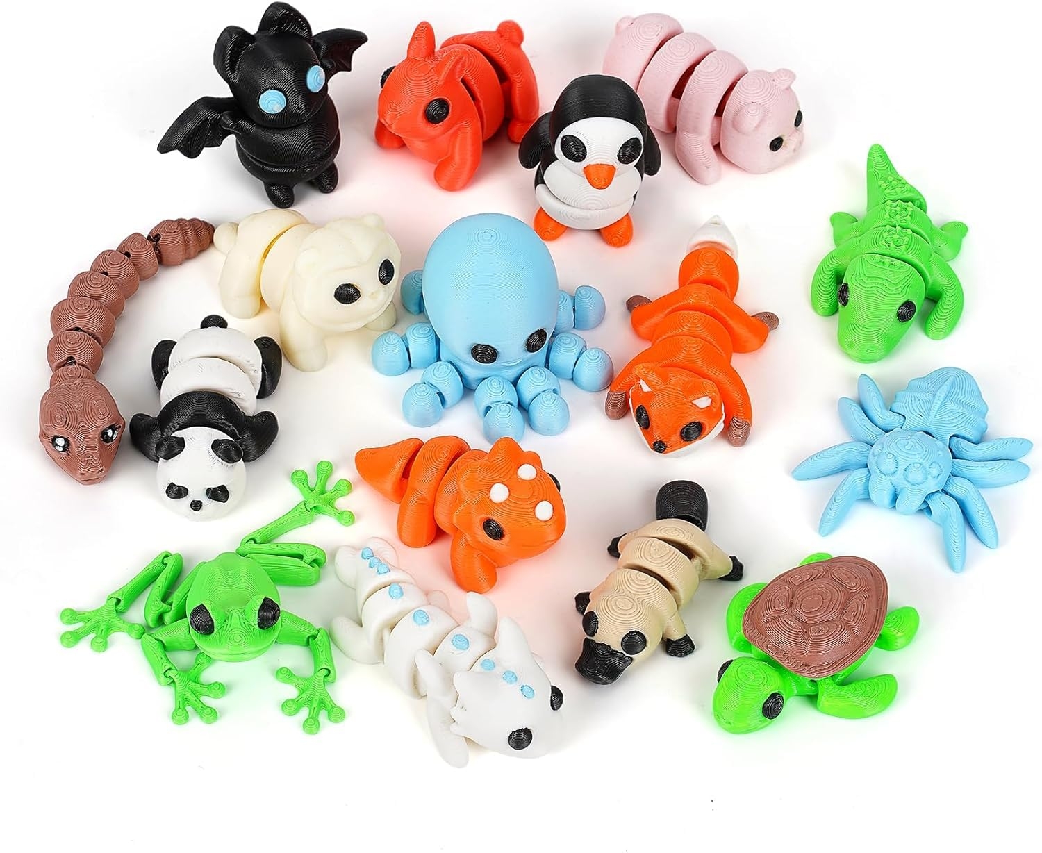Amazon SHUWND 3D Printed Mini Animals Articulated Flexible Fidget Toy Tiny Animals Figurines Exquisite Cute Pet Toy Kindergarten Graduation Gifts Toys Games Amazon SHUWND 3D Printed Mini Animals Articulated Flexible Fidget Toy Tiny Animals Figurines Exquisite Cute Pet Toy Kindergarten Graduation Gifts Toys Games