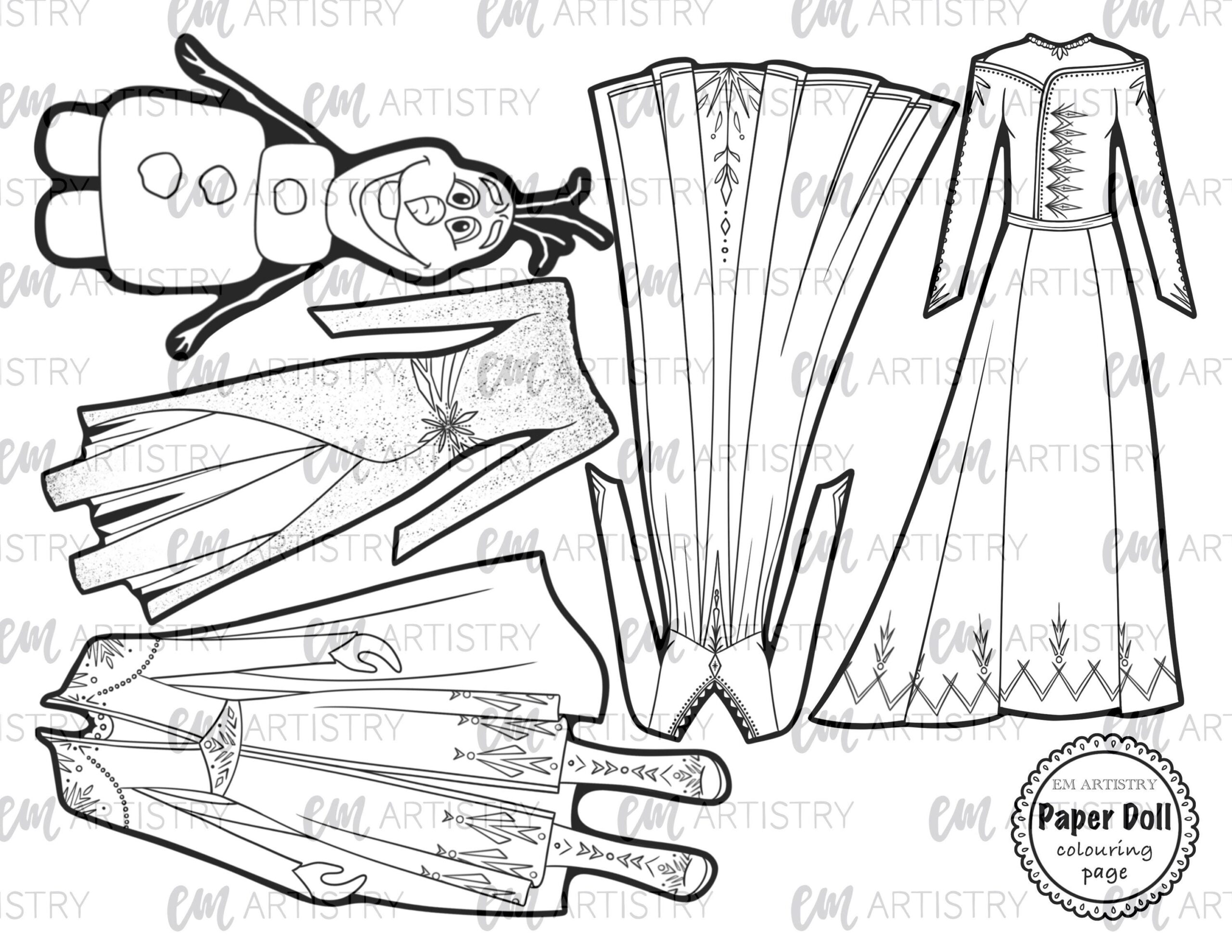 Anna Elsa Frozen 2 Collection Etsy Anna Elsa Frozen 2 Collection Etsy