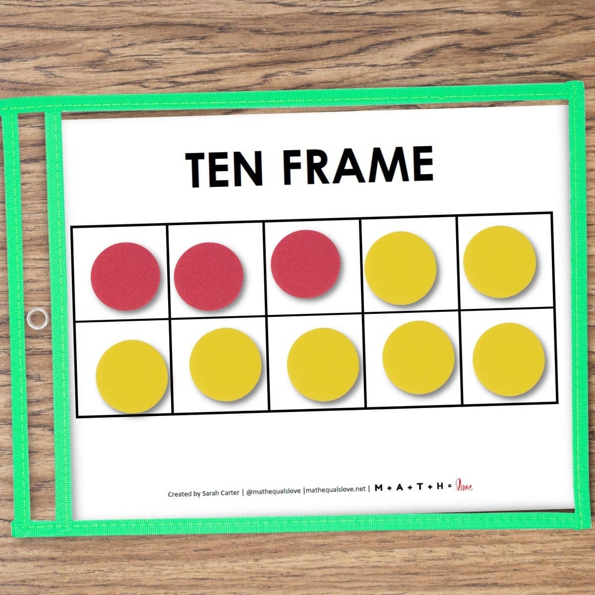 ten frame printable ten frame printable