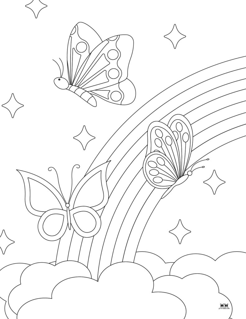 Butterfly Coloring Pages 50 FREE Pages Printabulls Butterfly Coloring Pages 50 FREE Pages Printabulls