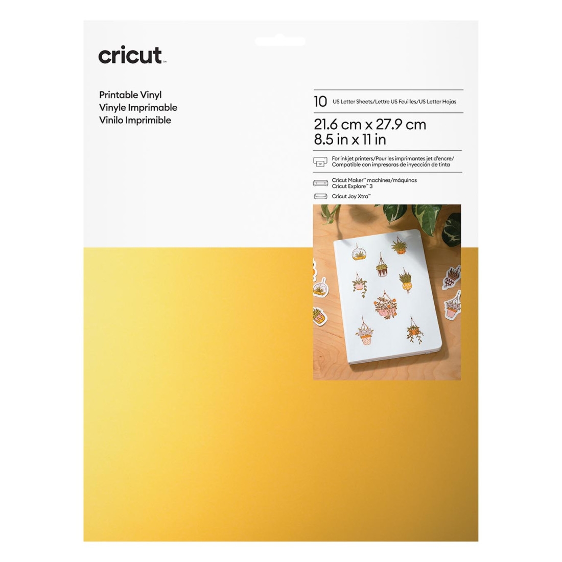 Cricut Printable Vinyl 10 Sheets Cricut Printable Vinyl 10 Sheets