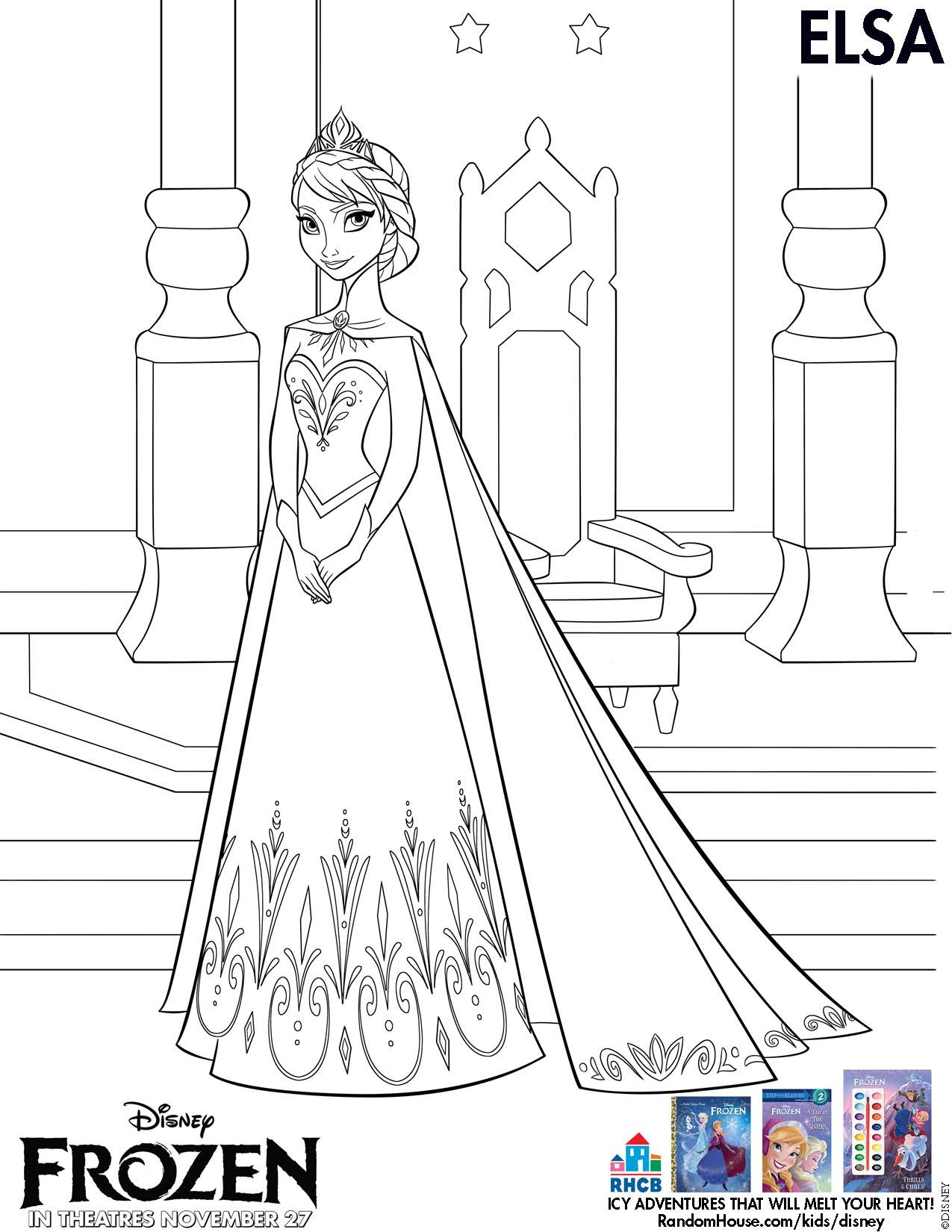 frozen coloring printables frozen coloring printables