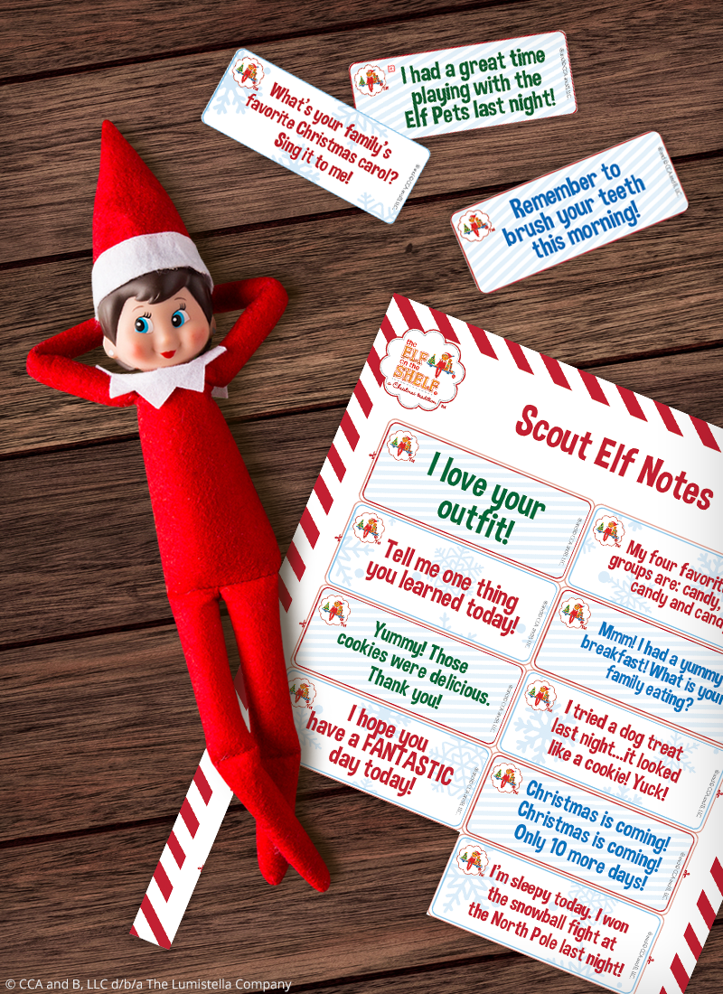 Download Free Printable Elf On The Shelf Notes The Elf On The Shelf Download Free Printable Elf On The Shelf Notes The Elf On The Shelf