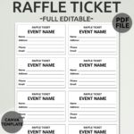 Editable Raffle Ticket Template Printable Raffle Ticket Surprise Printable Raffle Custom Raffle Ticket Enter To Win Printable Ticket Etsy