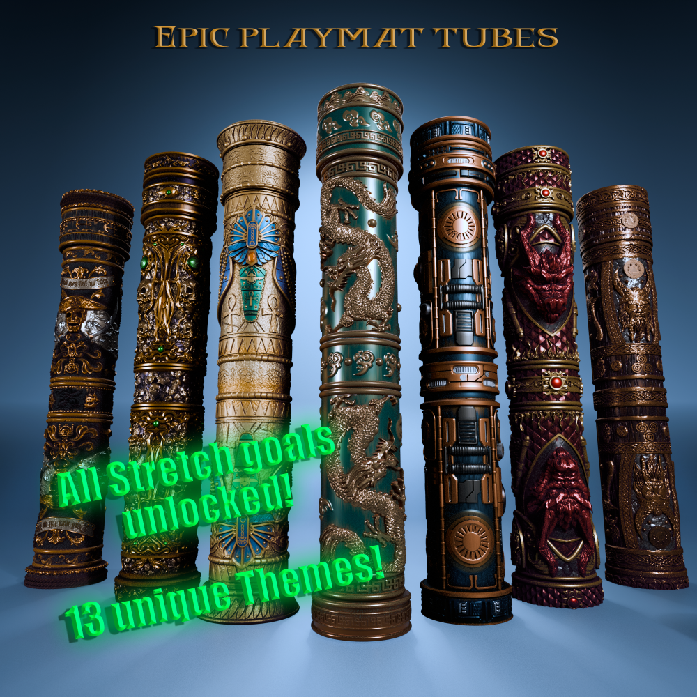 Epic Playmat Tubes Campaign MyMiniFactory Epic Playmat Tubes Campaign MyMiniFactory