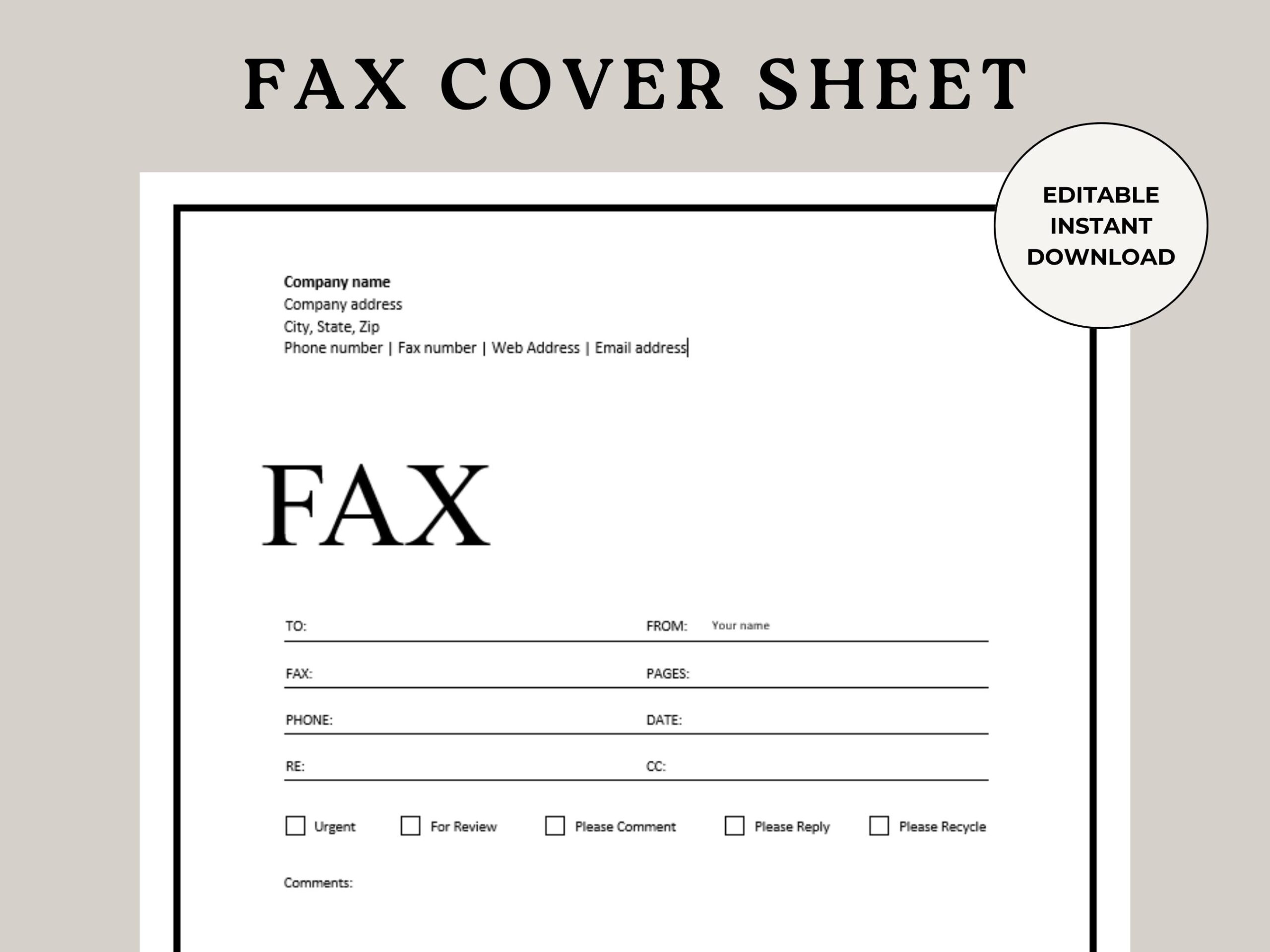 Fax Cover Sheet Fax Sheet Fax Cover Personal Fax Cover Administrative Forms Editable Word Form Fax Cover Template Human Resources Etsy Fax Cover Sheet Fax Sheet Fax Cover Personal Fax Cover Administrative Forms Editable Word Form Fax Cover Template Human Resources Etsy