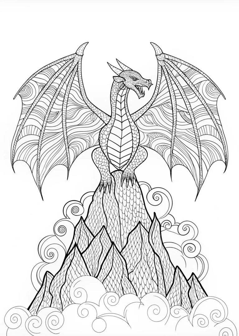 printable coloring pictures of dragons printable coloring pictures of dragons
