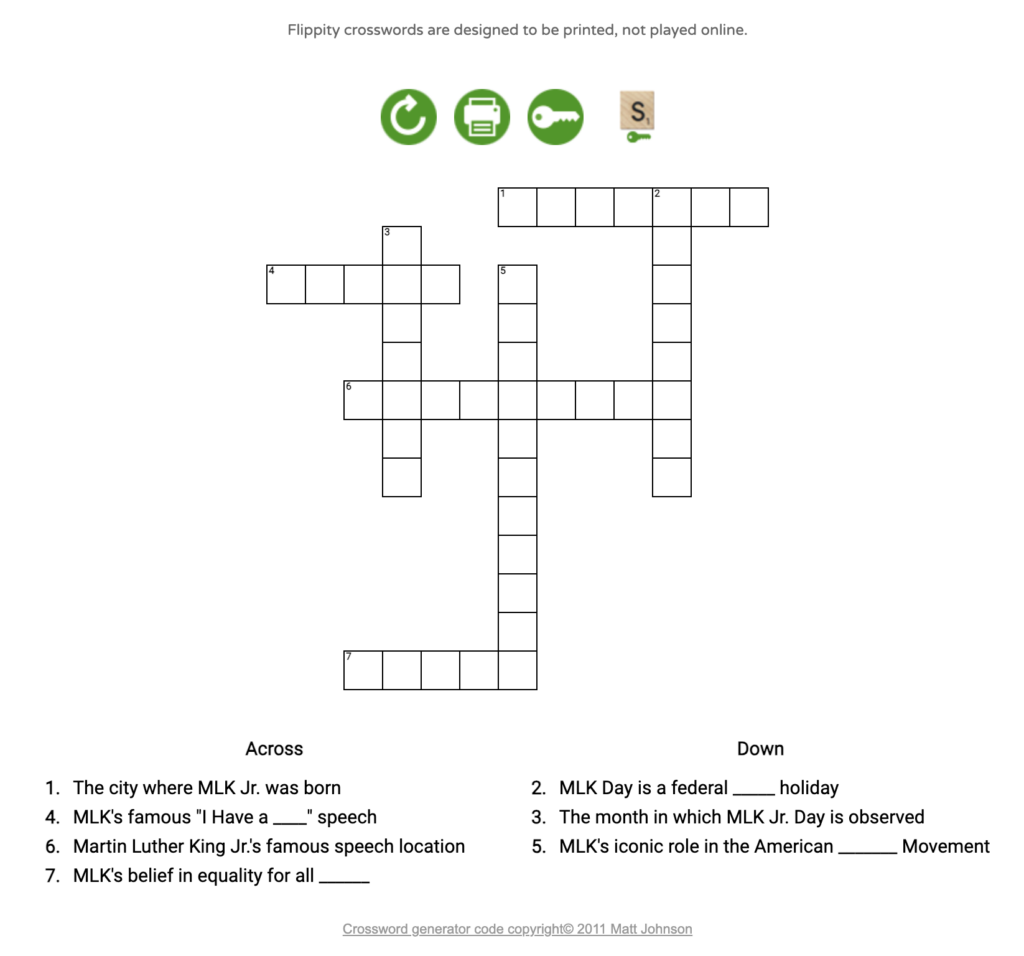Five Free Crossword Puzzle Makers TCEA TechNotes Blog Five Free Crossword Puzzle Makers TCEA TechNotes Blog