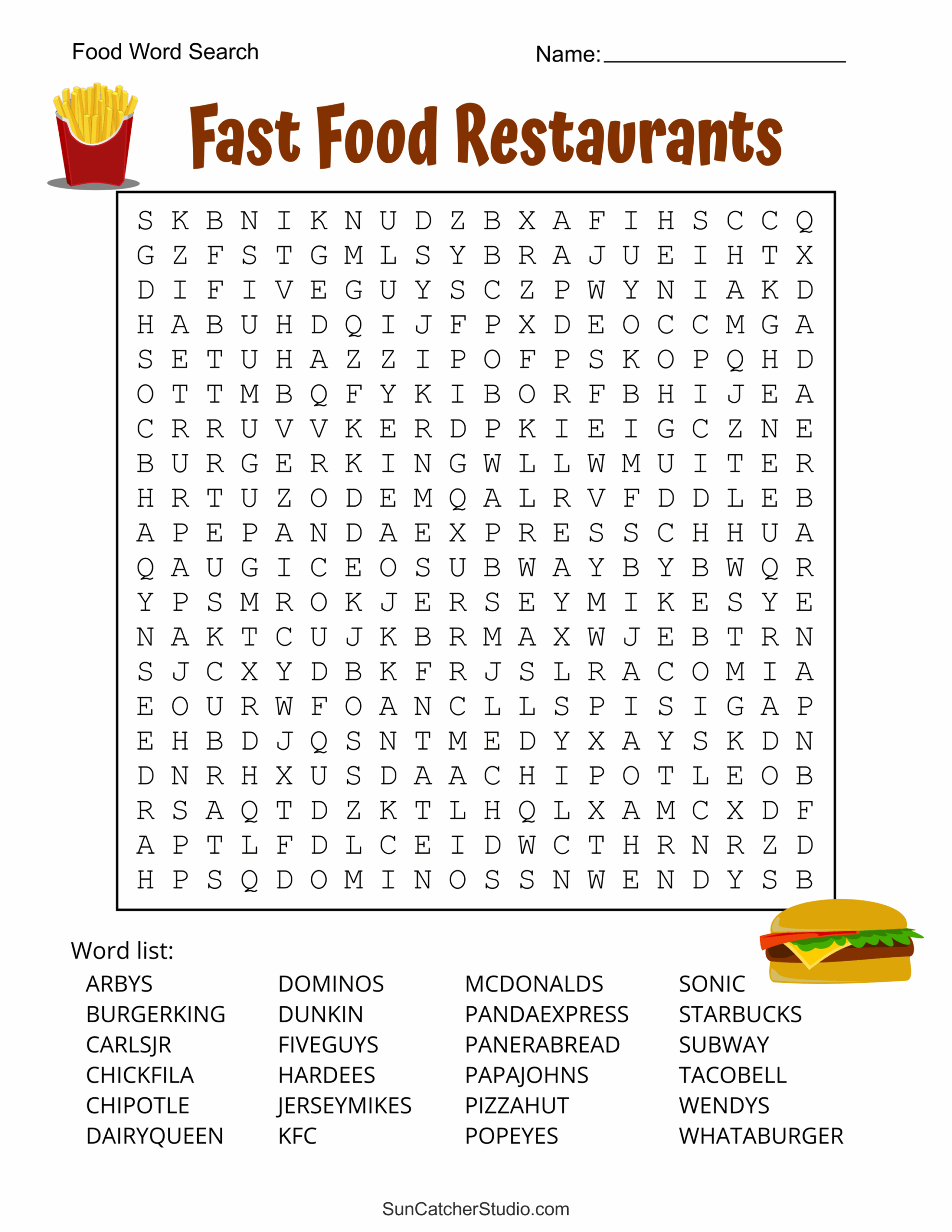 Food Word Search Free Printable Puzzles Free Printables Monograms Design Tools Patterns DIY Projects Food Word Search Free Printable Puzzles Free Printables Monograms Design Tools Patterns DIY Projects