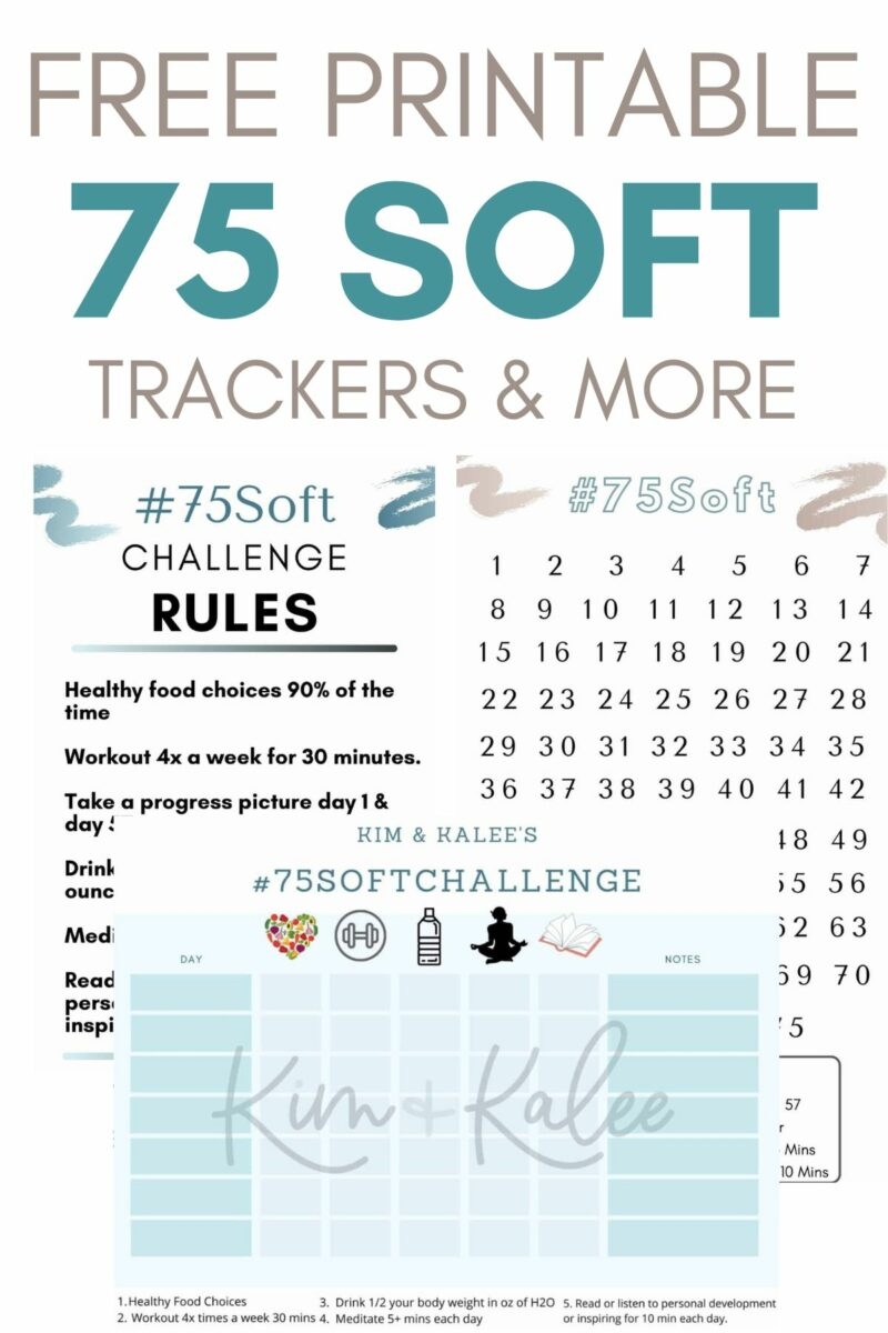 Free 75 Soft Printable Calendar Worksheet Template 75 Soft Challenge Free 75 Soft Printable Calendar Worksheet Template 75 Soft Challenge