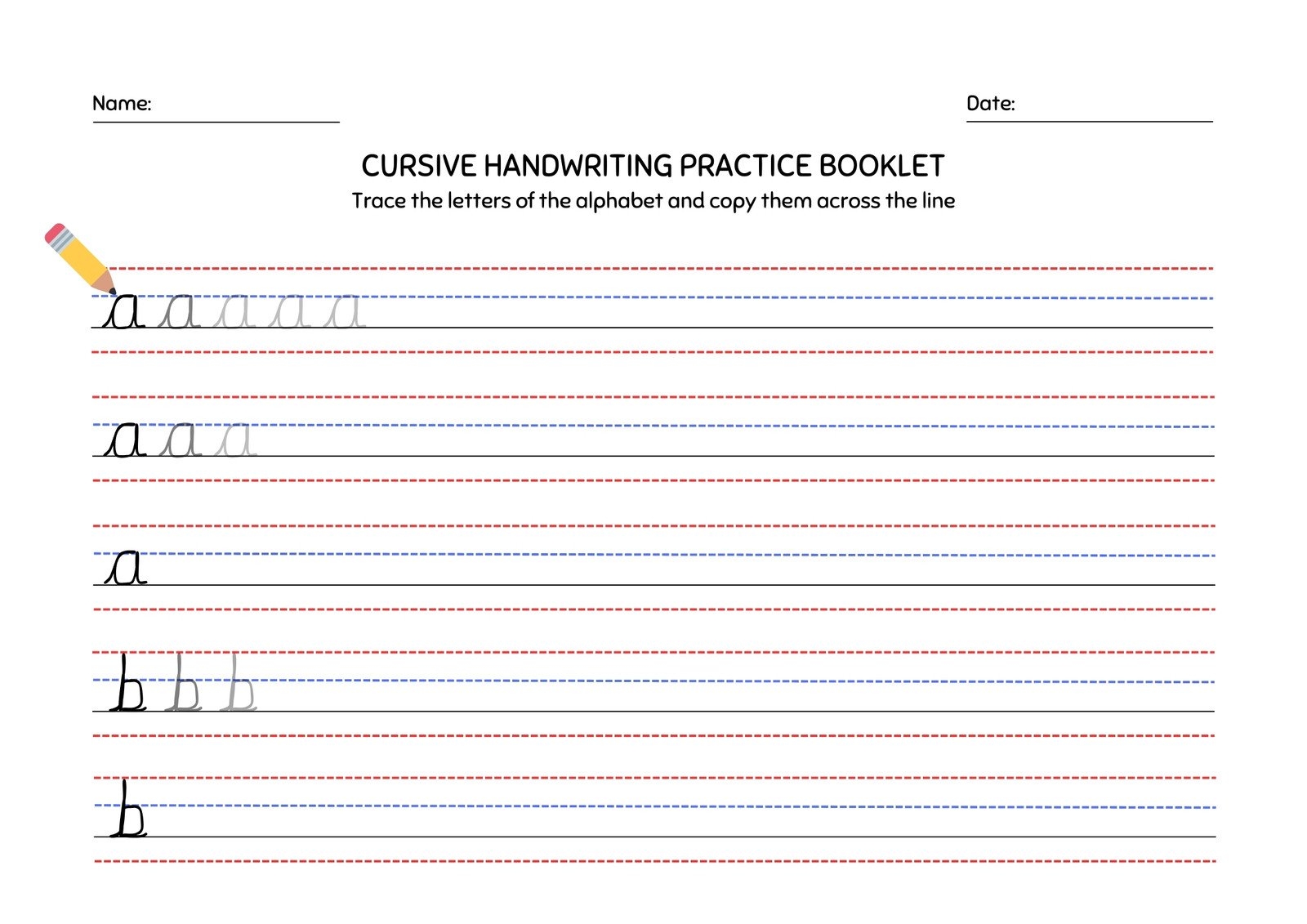 Free Custom Printable Handwriting Worksheet Templates Canva Free Custom Printable Handwriting Worksheet Templates Canva