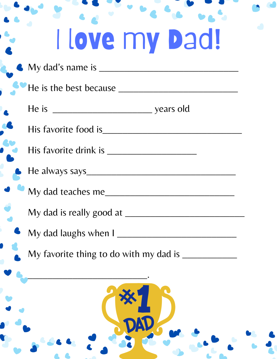 fathers day printable fathers day printable