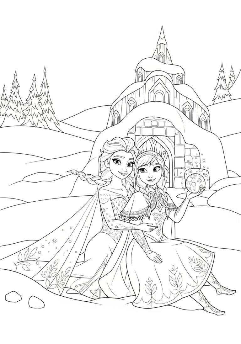 Free Frozen Coloring Pages Printable Fun For Kids Free Frozen Coloring Pages Printable Fun For Kids