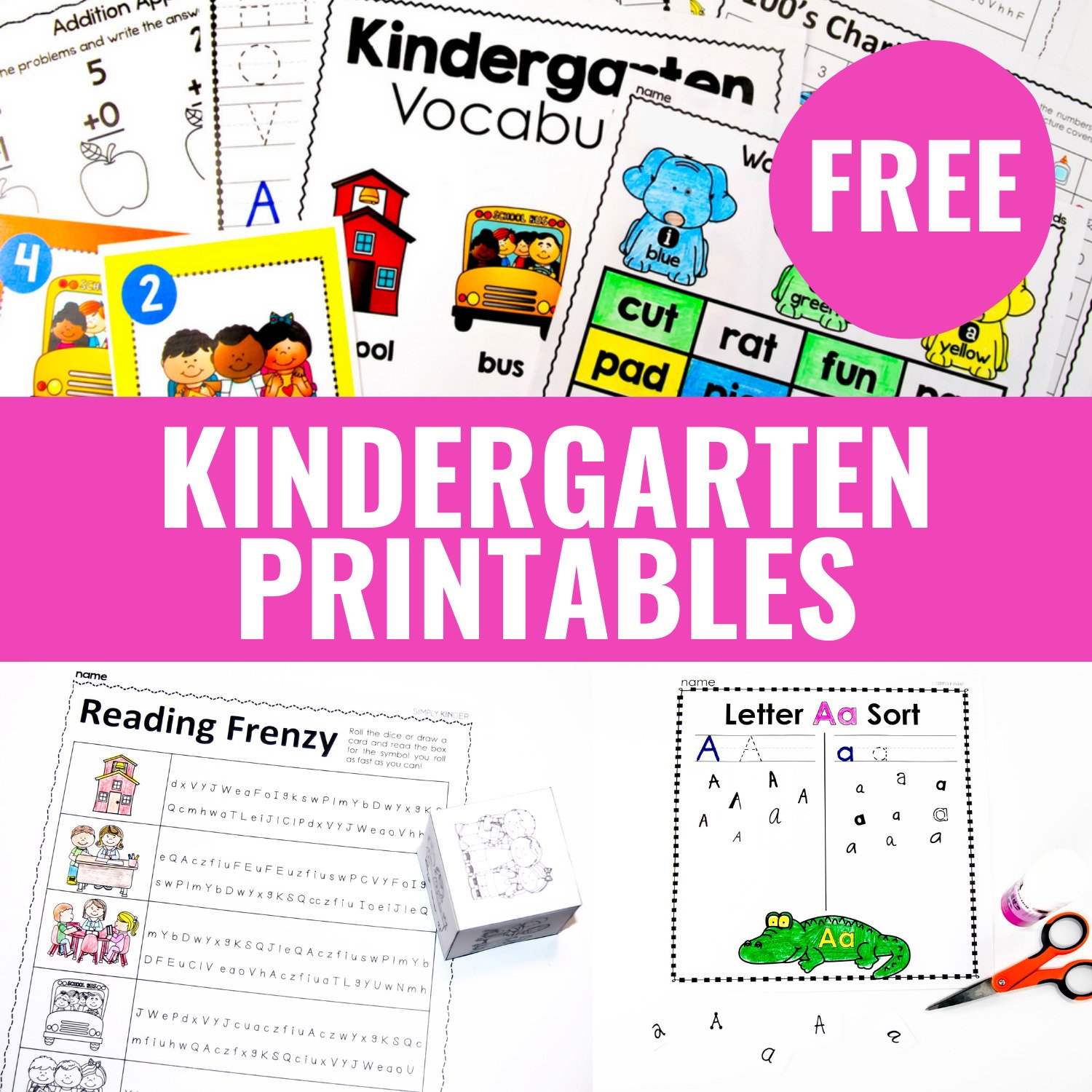 kindergarten worksheets free printable kindergarten worksheets free printable