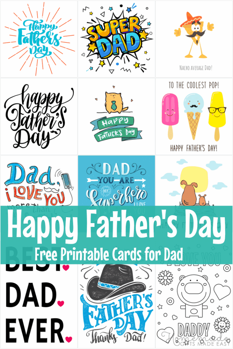 Free Printable Father s Day Cards 2025