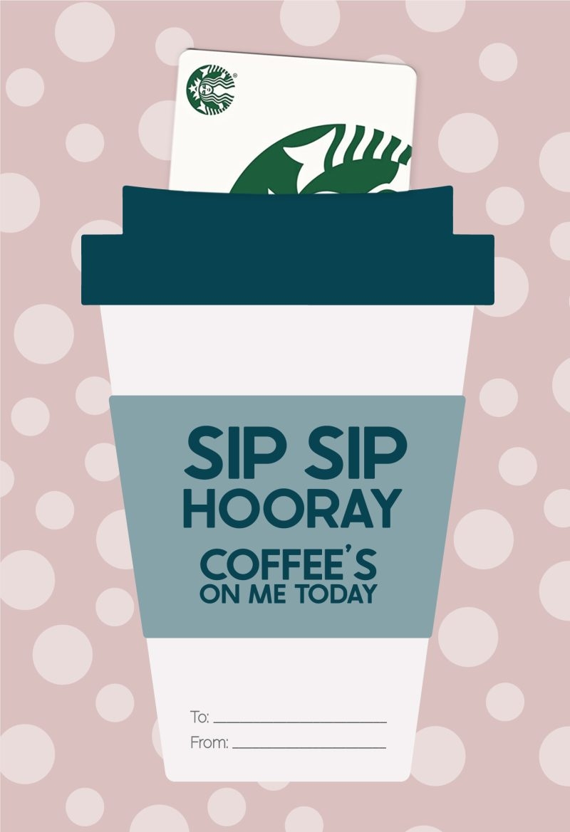 printable starbucks gift card