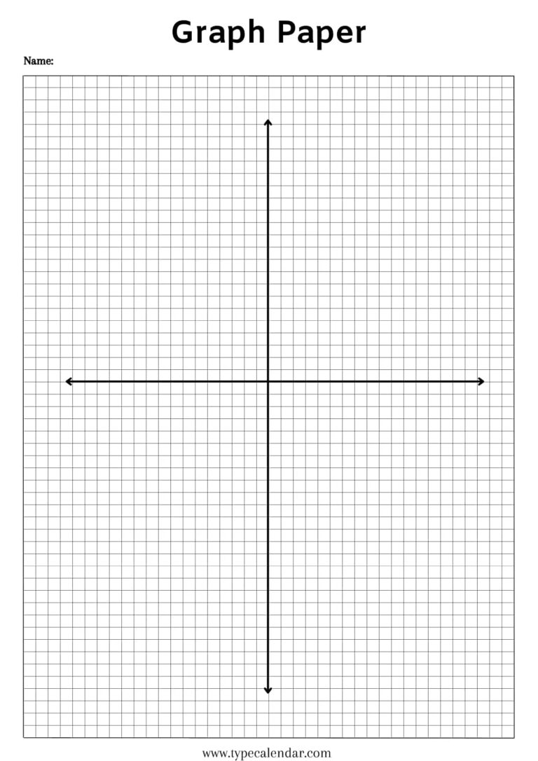 Free Printable Graph Paper Templates Excel Word PDF 8 5 X 11