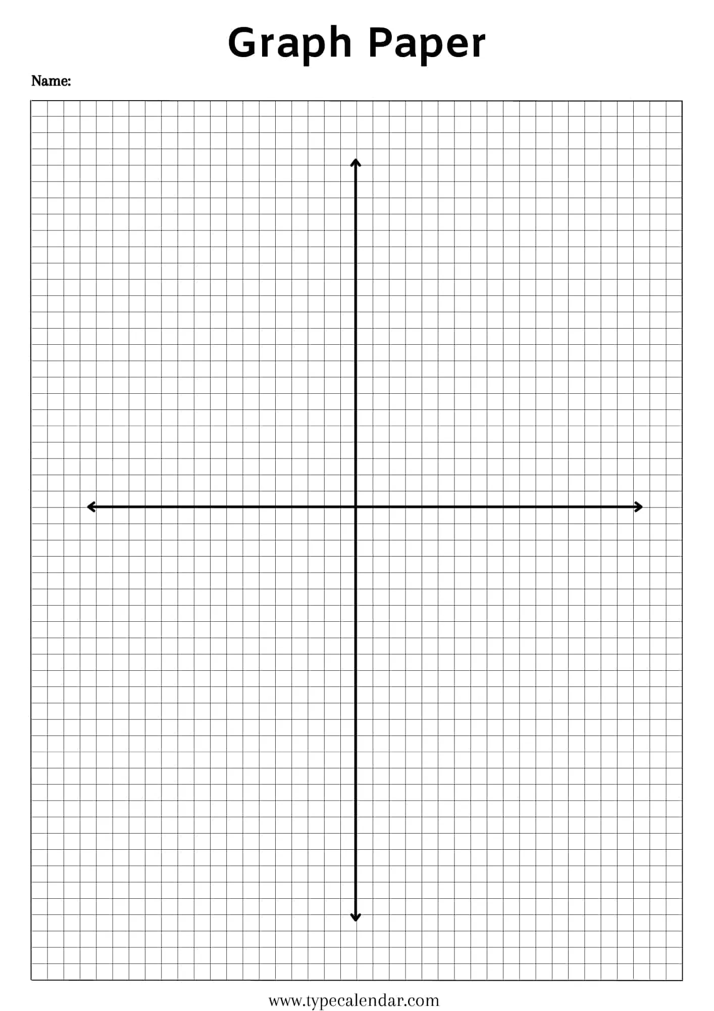 Free Printable Graph Paper Templates Excel Word PDF 8 5 X 11