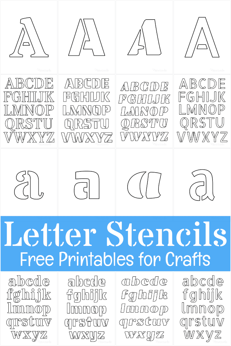 letter stencils printable letter stencils printable