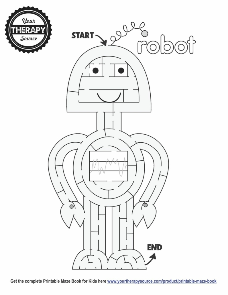 Free Printable Mazes For Kids Your Therapy Source Free Printable Mazes For Kids Your Therapy Source