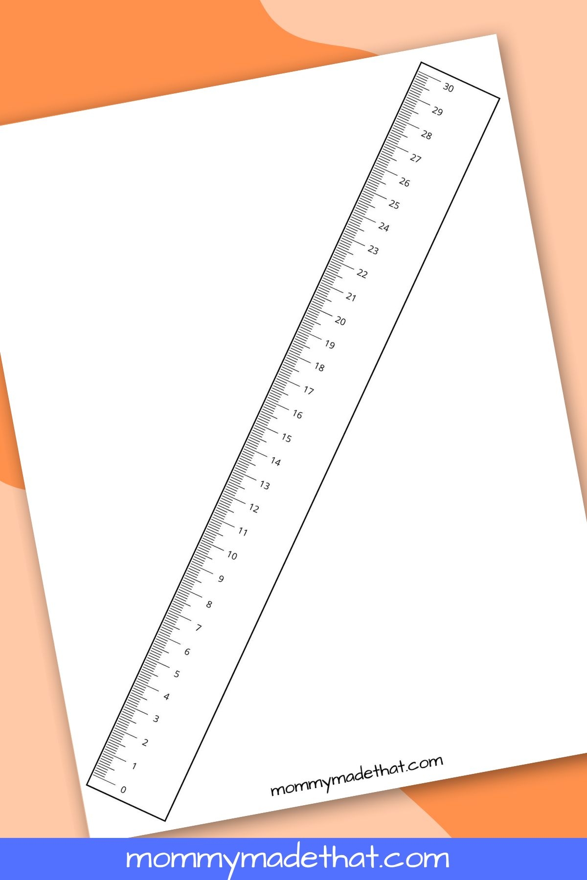Free Printable Millimeter Ruler Actual Size  Free Printable Millimeter Ruler Actual Size