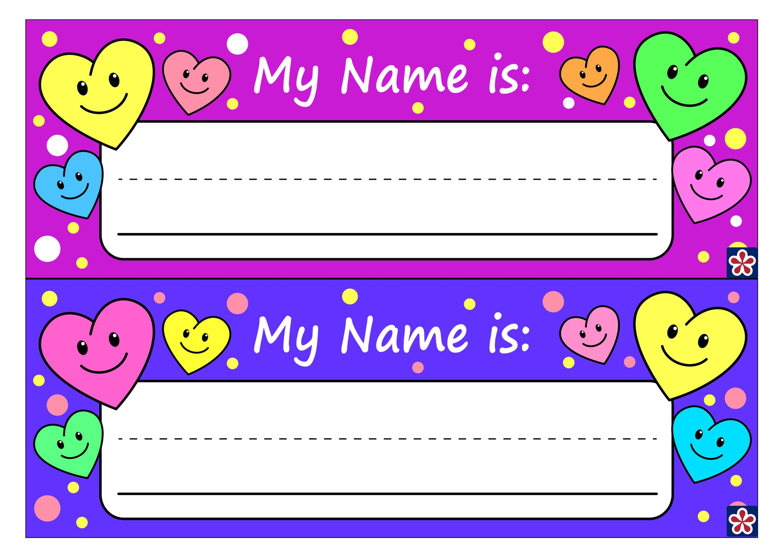 Free Printable Name Tags For Preschoolers TeachersMag Free Printable Name Tags For Preschoolers TeachersMag