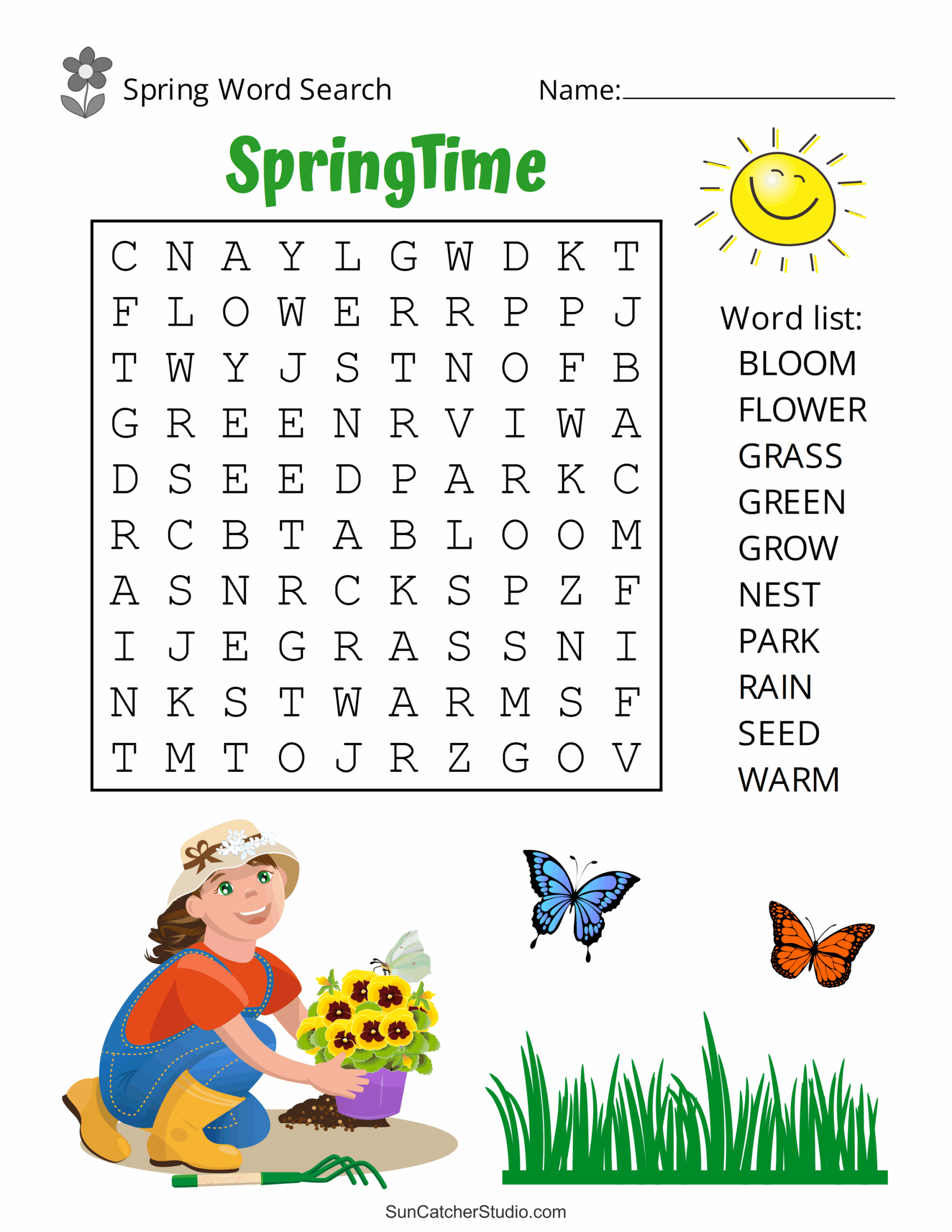 printable word searches for kindergarteners free printable word searches for kindergarteners free