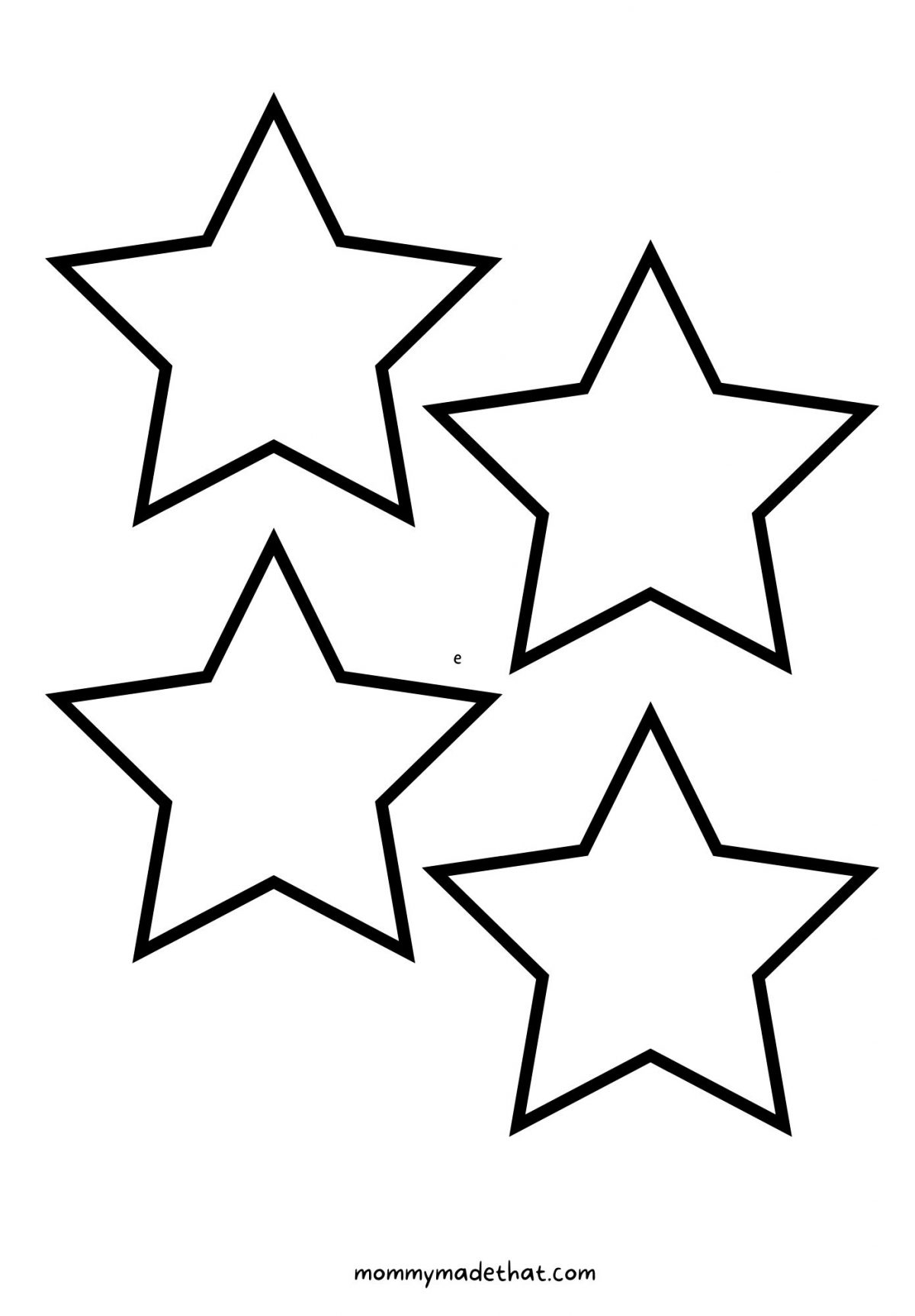 printable star template printable star template